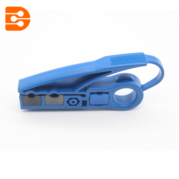 Coaxial Cable Stripper With Two Blades Model