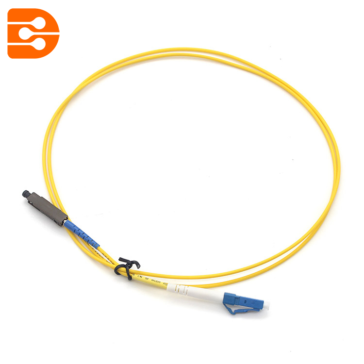 Simplex LC/UPC to MU/UPC SM Fiber Optic Patch Cord