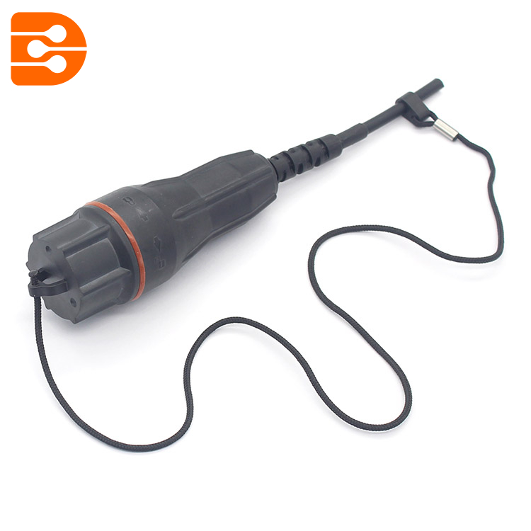 Duplex LC UPC FLX Waterproof Reinforced Connector, Pigtail and Patch Cord