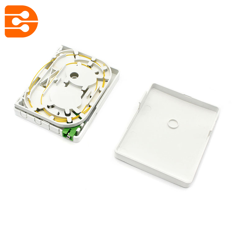 2 Substribers Fiber Rosette Box