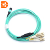 MPO to 8 Cores Duplex LC/PC OM3 MM Fiber Optic Patch Cord