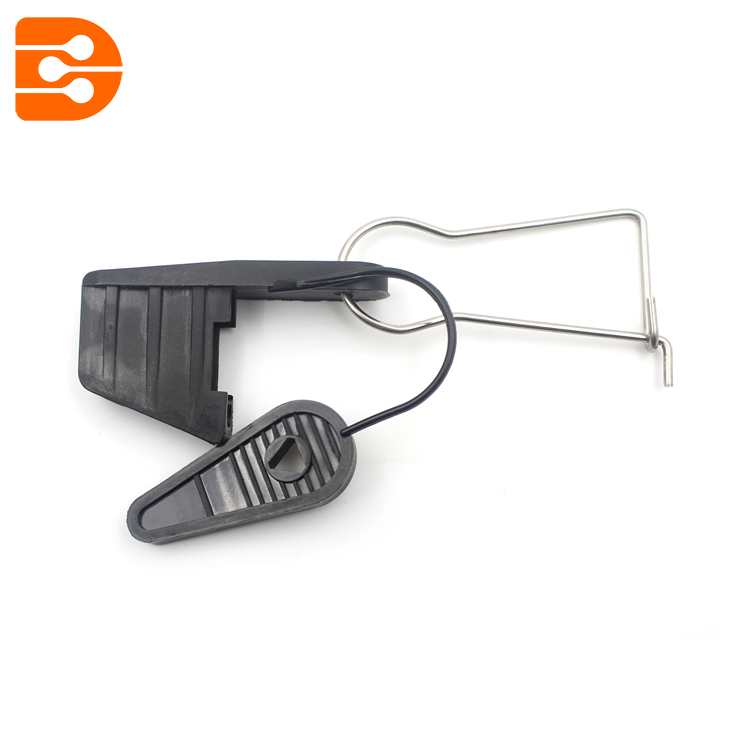 Factory Supply FTTH Fiber Drop Wire Clamp Drop Cable Anchor Clamp Fiber Cable Fittings Clamp