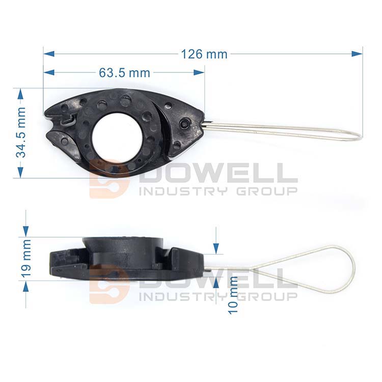 DW-1074 Trade Assured High Strength Abrasion Wear Resistant Durable Drop Wire Clamp