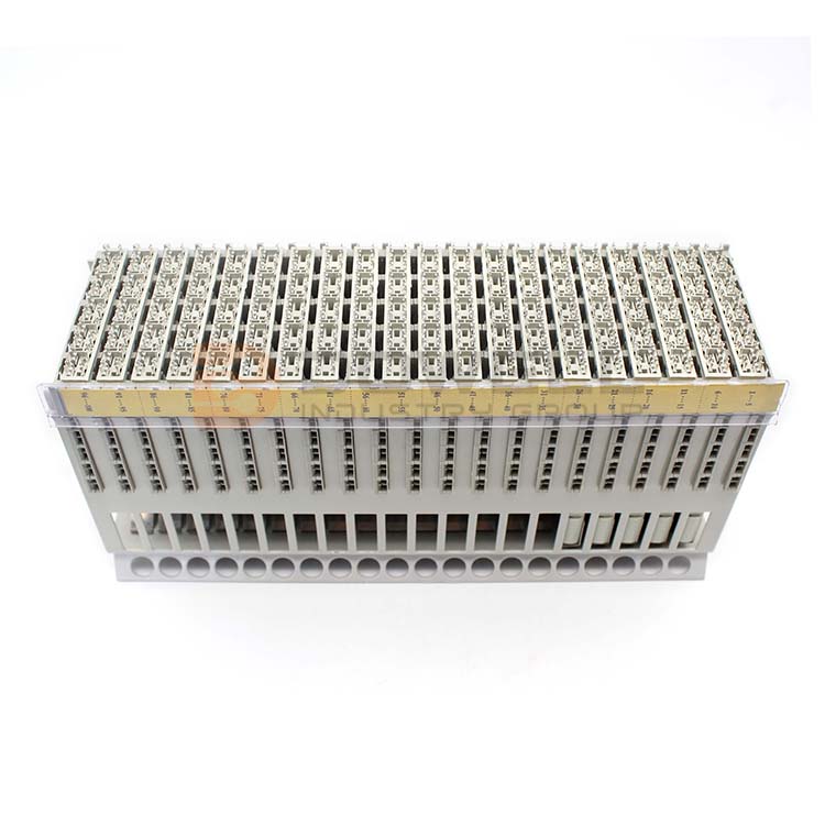 DW-6004 Great Quality Great Material MDF 100 Pairs Screwless Electric Terminal Block