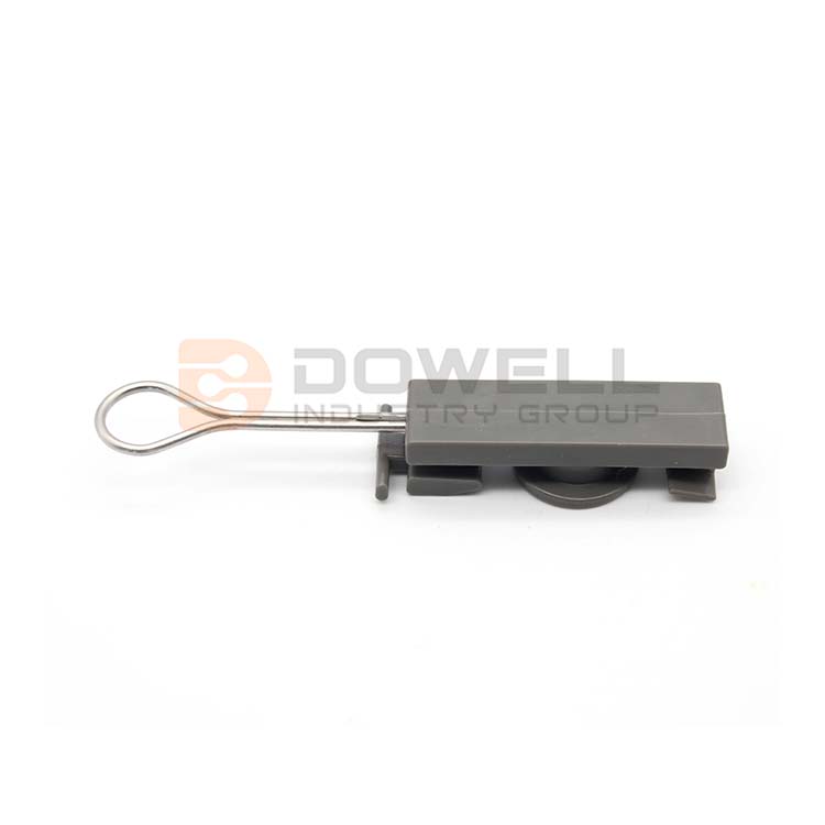DW-1049-B Excellent Exquisite Plastic Clamp Fiber Optic Cable Drop Wire Clamp for Telecom Cable