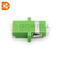 DW-LC-S LC Duplex Adapter With Inner Shutter Singlemode Flange Plastic Fiber Optic Adapter