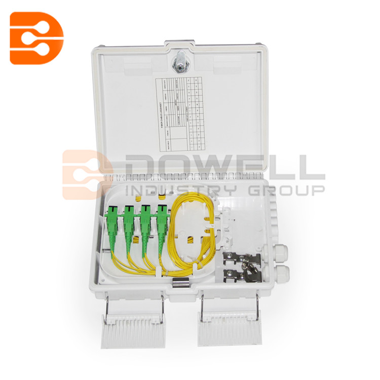 DW-1213 FTTH 12 Core Fiber Optic Distribution/Terminal Box With PLC Splitter