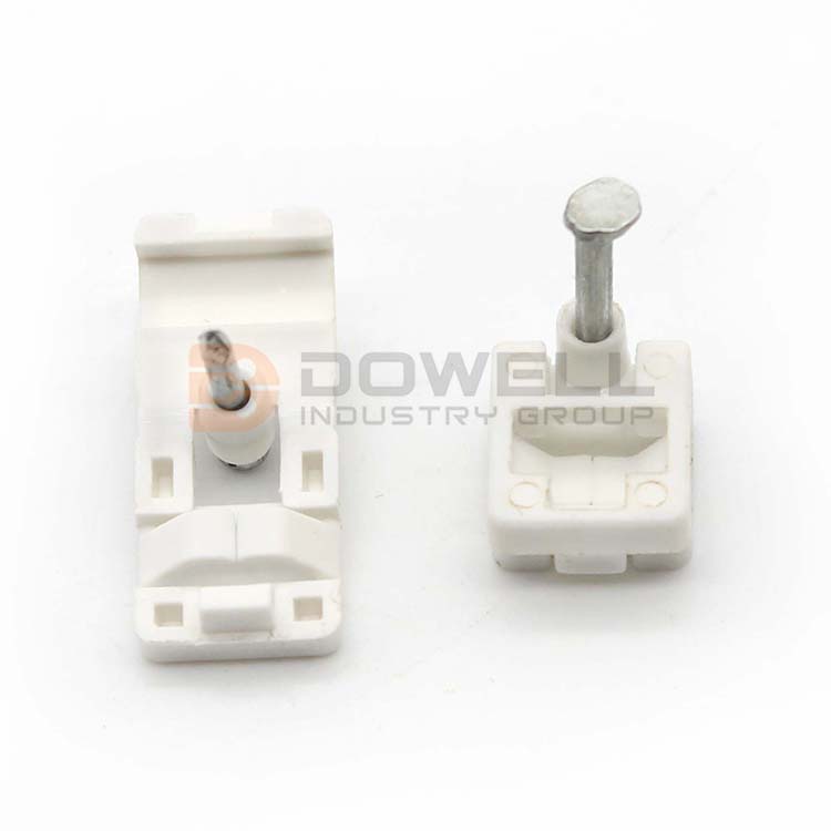 DW-1062 Excellent Outdoor 1 Or 2 Nails Wire Cable Clip,Nails Clip