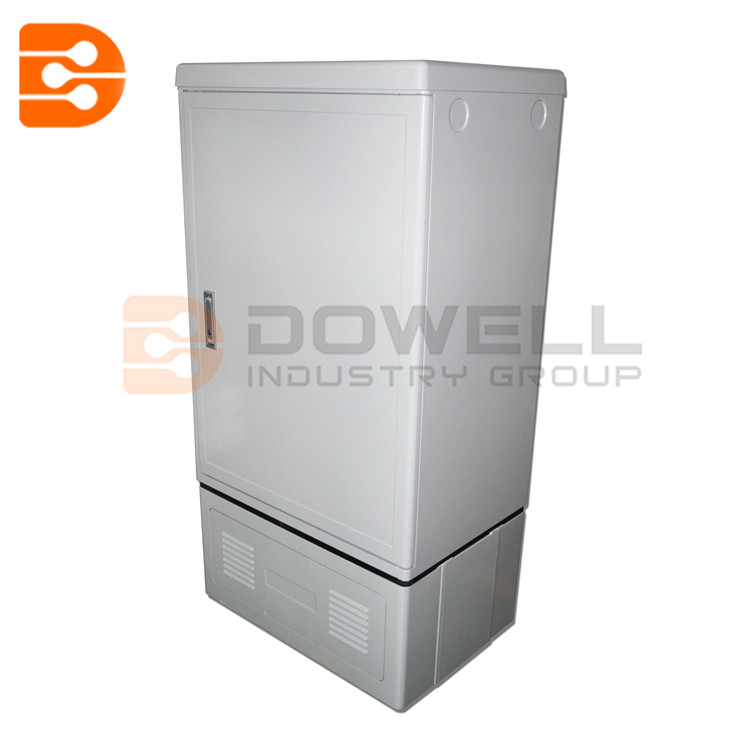 Fiber Optic Cross Connection Cabinet Stainless Steel 288 Cores