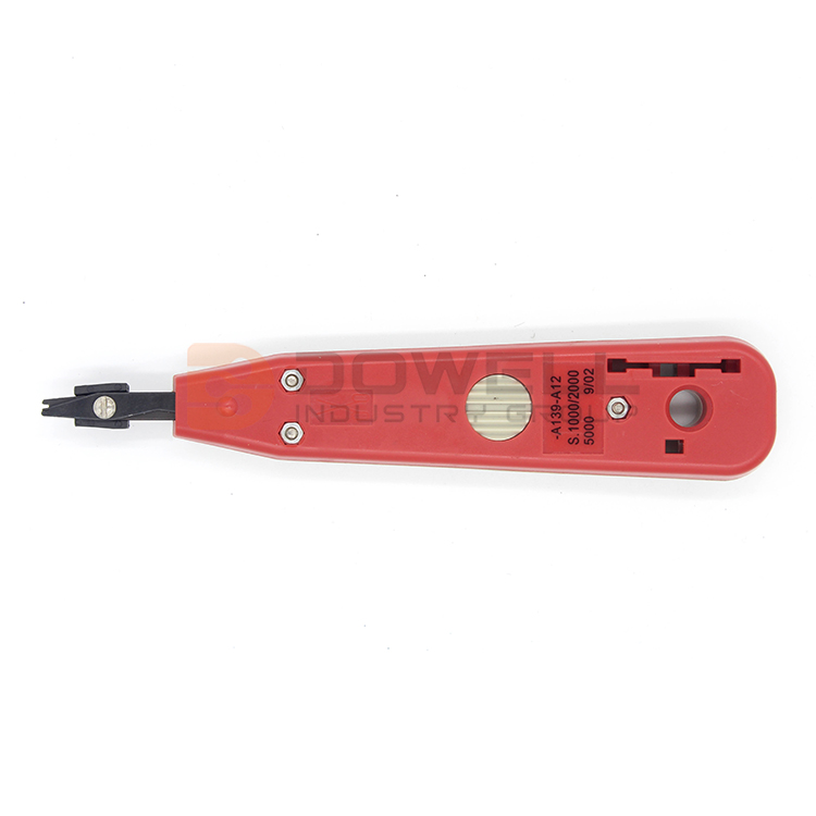 DW-8073R Block Punch Tools With A Scissor For Optional Cutting